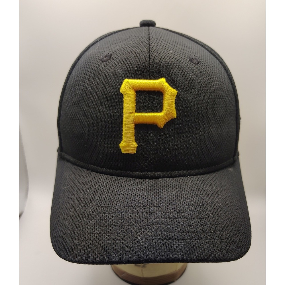 OC Sports Pittsburgh Pirates Youth Hat Black Yellow MLB Baseball‎ Cap Adjustable